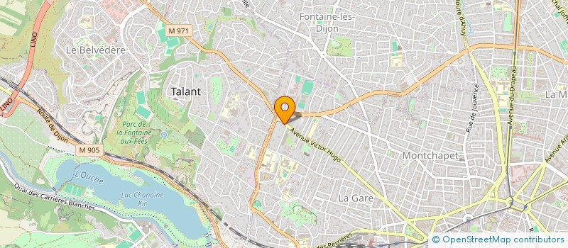 localisation de l'entreprise 812 399 913  à DIJON