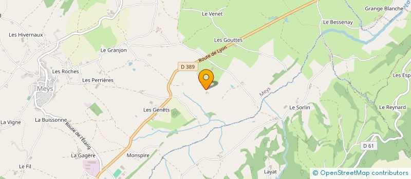 localisation de l'entreprise 812 407 559   MEYS