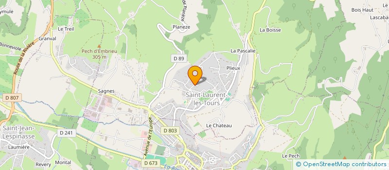 localisation de l'entreprise 812 413 292   PLAISANCE-DU-TOUCH