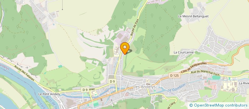 localisation de l'entreprise 812 426 708   LES ANDELYS