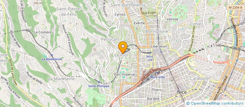 localisation de l'entreprise 812 445 997 à NICE