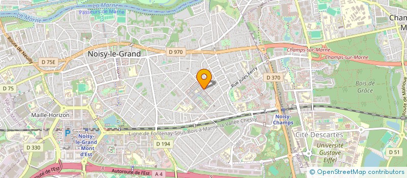 localisation de l'entreprise 812 449 841   NOISY-LE-GRAND