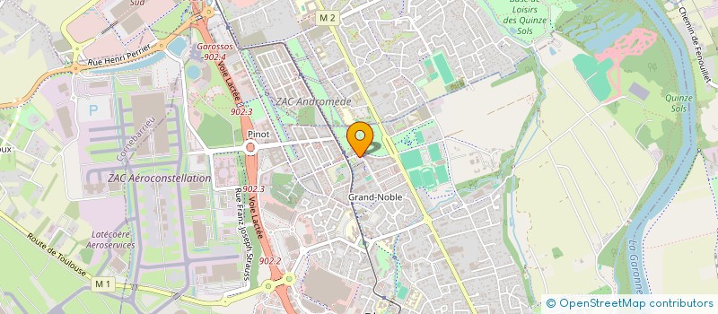 localisation de l'entreprise 812 452 902   TOULOUSE