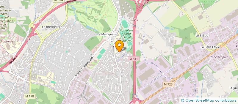 localisation de l'entreprise 812 459 667 à CARQUEFOU