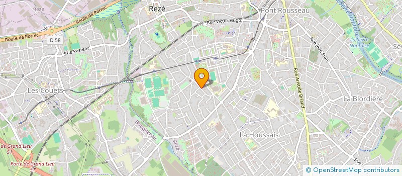 localisation de l'entreprise 812 548 576 à REZE