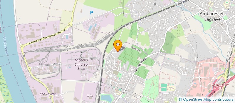 localisation de l'entreprise 812 555 761   MARTIGNAS-SUR-JALLE