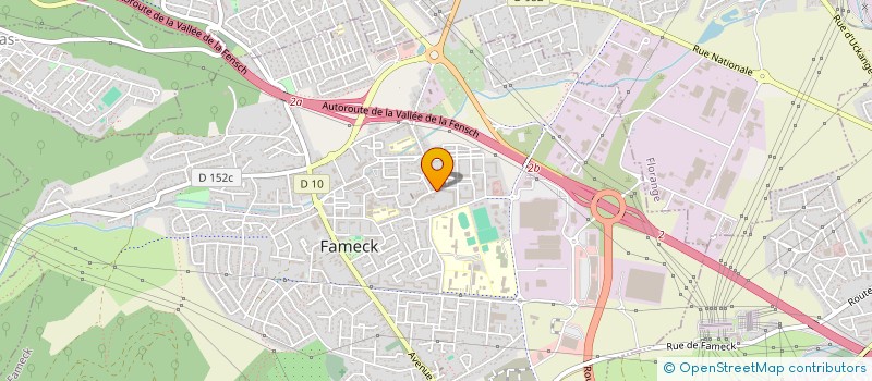 localisation de l'entreprise 812 567 956   FAMECK