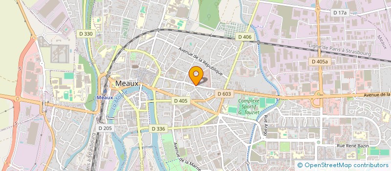 localisation de l'entreprise 812 573 392 à MEAUX