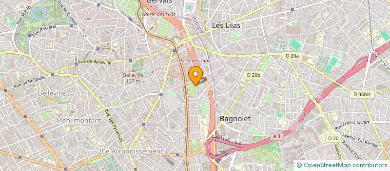 localisation de l'entreprise 812 588 556   PANTIN