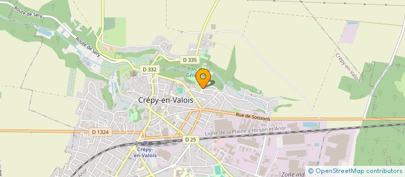 localisation de l'entreprise 812 590 610   CHEVRIERES