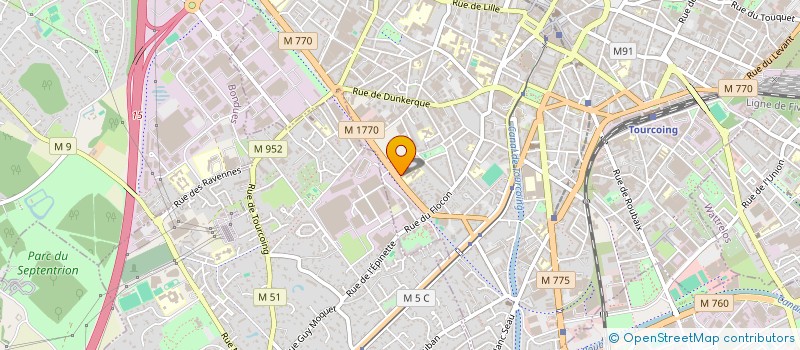 localisation de l'entreprise 812 594 372   TOURCOING