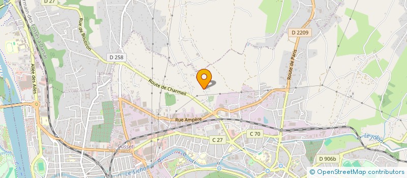 localisation de l'entreprise 812 610 046   VICHY