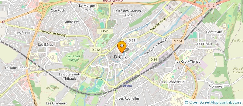localisation de l'entreprise 812 632 610 à DREUX