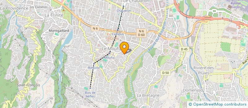 localisation de l'entreprise 812 638 799 à SAINT-DENIS