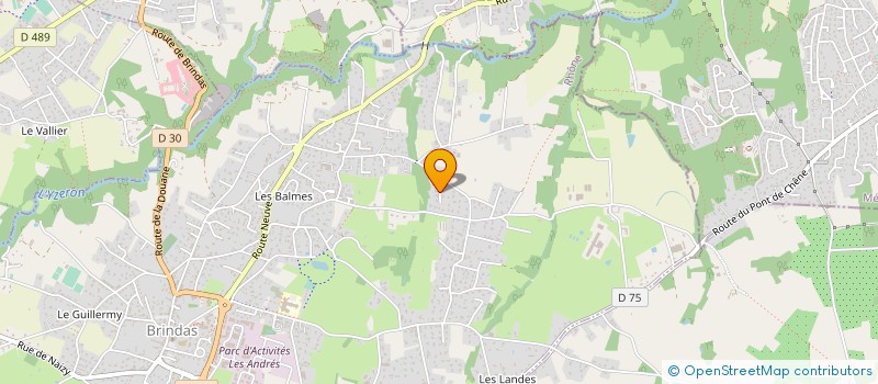 localisation de l'entreprise 812 643 609   VAUGNERAY