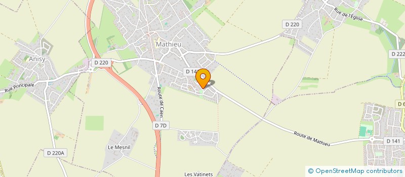 localisation de l'entreprise 812 663 391   MATHIEU