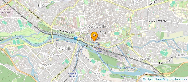 localisation de l'entreprise 812 690 915  à PAU