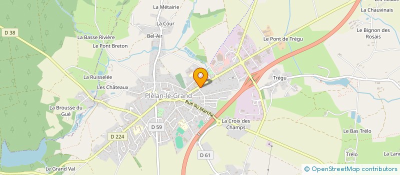 localisation de l'entreprise 812 698 421   CONCORET