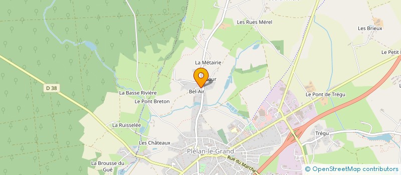 localisation de l'entreprise 812 733 152   PLELAN-LE-GRAND