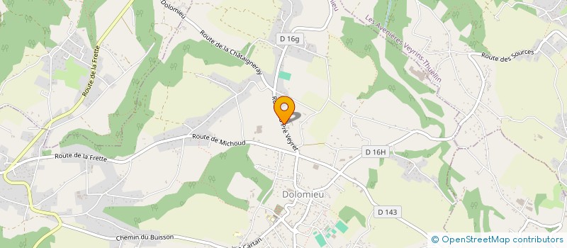 localisation de l'entreprise 812 740 496   DOLOMIEU