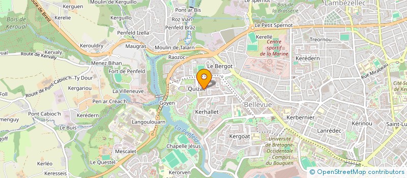 localisation de l'entreprise 812 756 781  à BREST