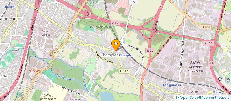 localisation de l'entreprise 812 763 118   PALAISEAU