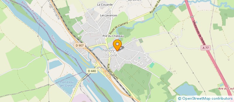 localisation de l'entreprise 812 764 314 à NEUVY-SUR-LOIRE