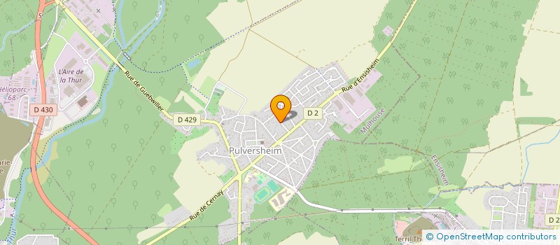 localisation de l'entreprise 812 765 741   PULVERSHEIM