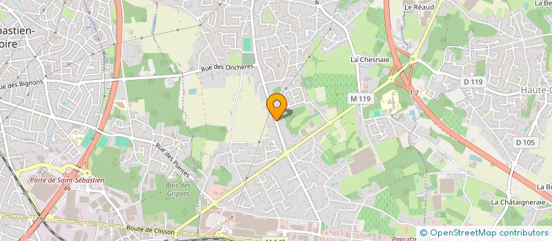 localisation de l'entreprise 812 767 770   VERTOU