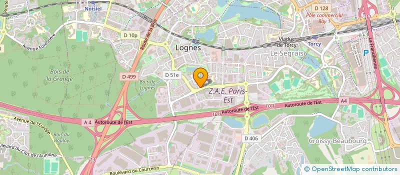 localisation de l'entreprise 812 769 792   LOGNES