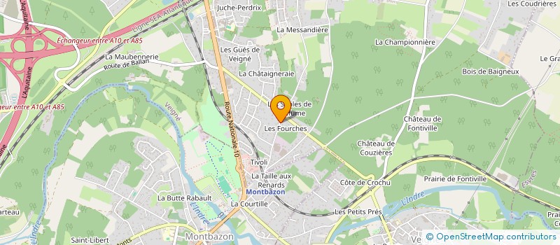 localisation de l'entreprise 812 786 390   MONTBAZON