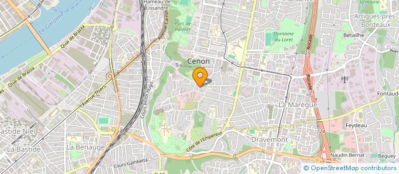 localisation de l'entreprise 812 793 123   CENON