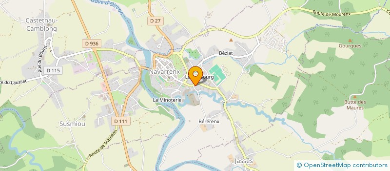 localisation de l'entreprise 812 804 565   NAVARRENX