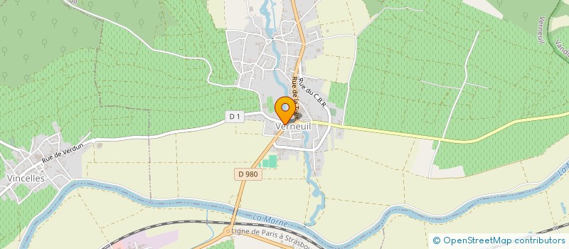 localisation de l'entreprise 812 808 129   VERNEUIL