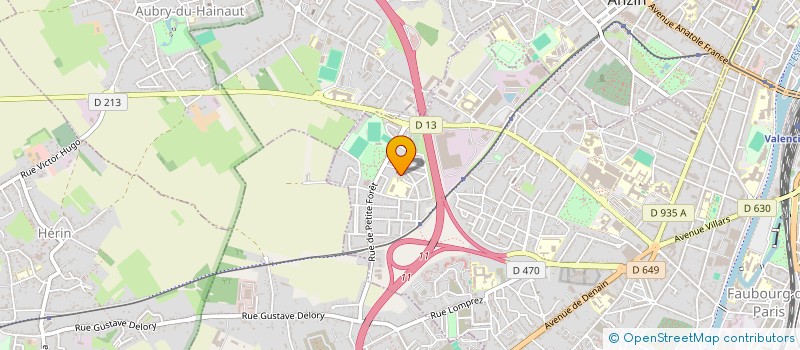 localisation de l'entreprise 812 842 011   VALENCIENNES