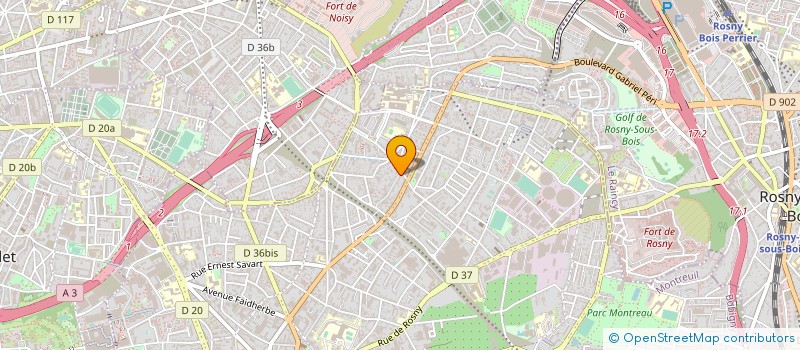 localisation de l'entreprise 812 861 870 à MONTREUIL
