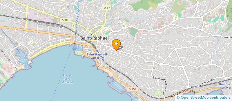 localisation de l'entreprise 812 891 299  à SAINT-RAPHAEL