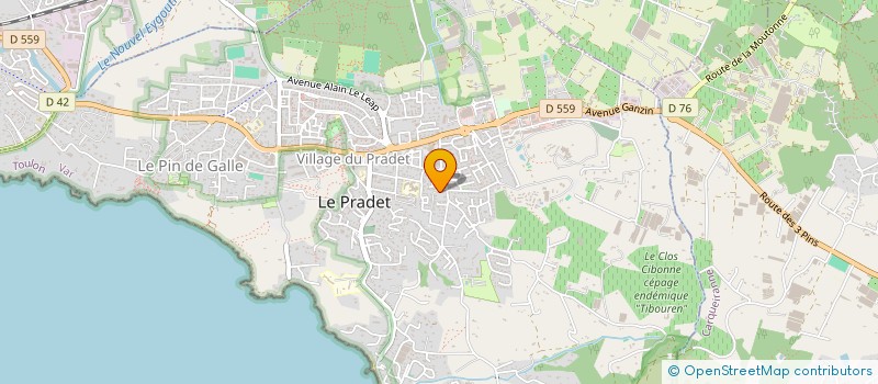 localisation de l'entreprise 812 893 360   LE PRADET