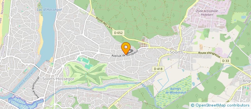 localisation de l'entreprise 812 914 323   BENESSE-MAREMNE