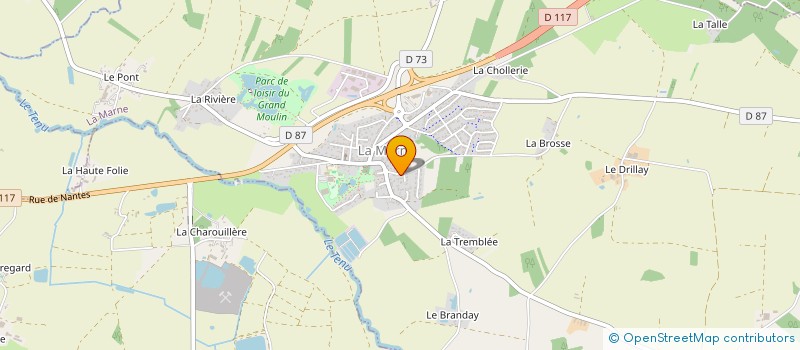 localisation de l'entreprise 812 927 143   MACHECOUL-SAINT-MEME