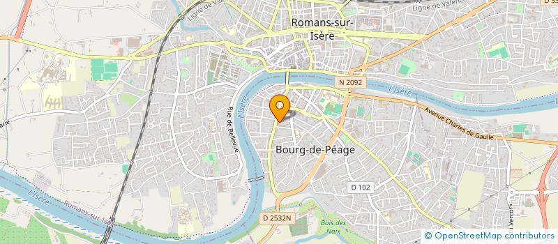 localisation de l'entreprise 812 932 333 à BOURG-DE-PEAGE