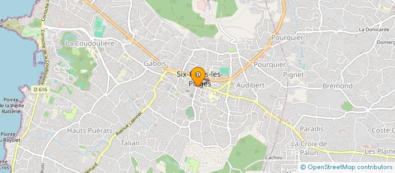 localisation de l'entreprise 812 937 530  à SIX-FOURS-LES-PLAGES