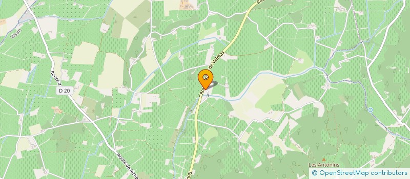 localisation de l'entreprise 812 945 202   VISAN