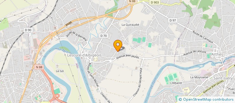 localisation de l'entreprise 812 959 534   LE FRAYSSE