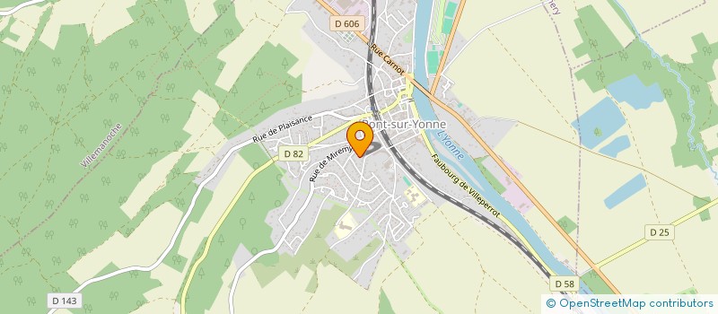 localisation de l'entreprise 812 961 514   PONT-SUR-YONNE