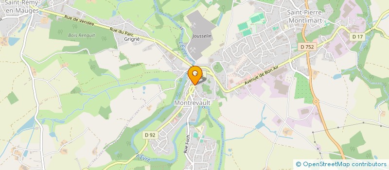 localisation de l'entreprise 812 964 138   BEAUPREAU-EN-MAUGES