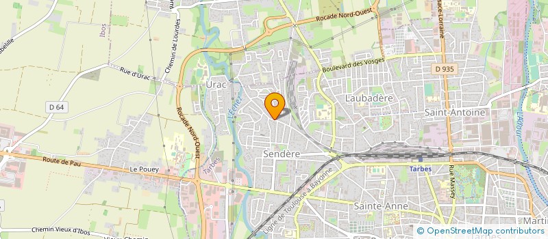 localisation de l'entreprise 812 964 336   TARBES