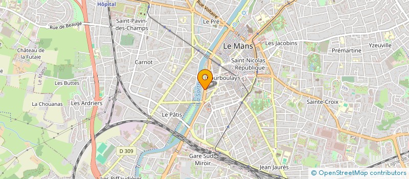 localisation de l'entreprise 813 011 962   LE MANS