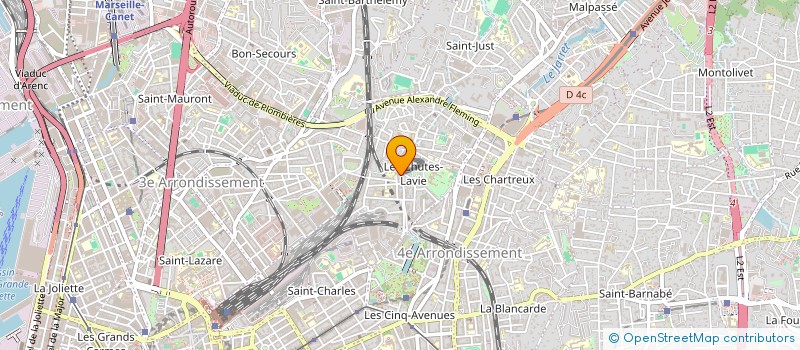 localisation de l'entreprise 813 014 008   MARSEILLE 13