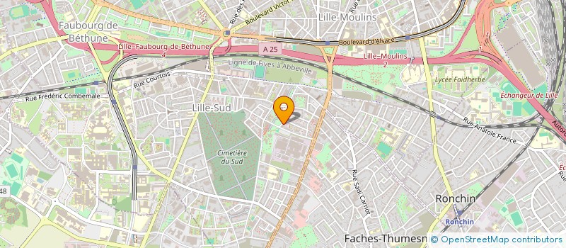 localisation de l'entreprise 813 041 662   LILLE